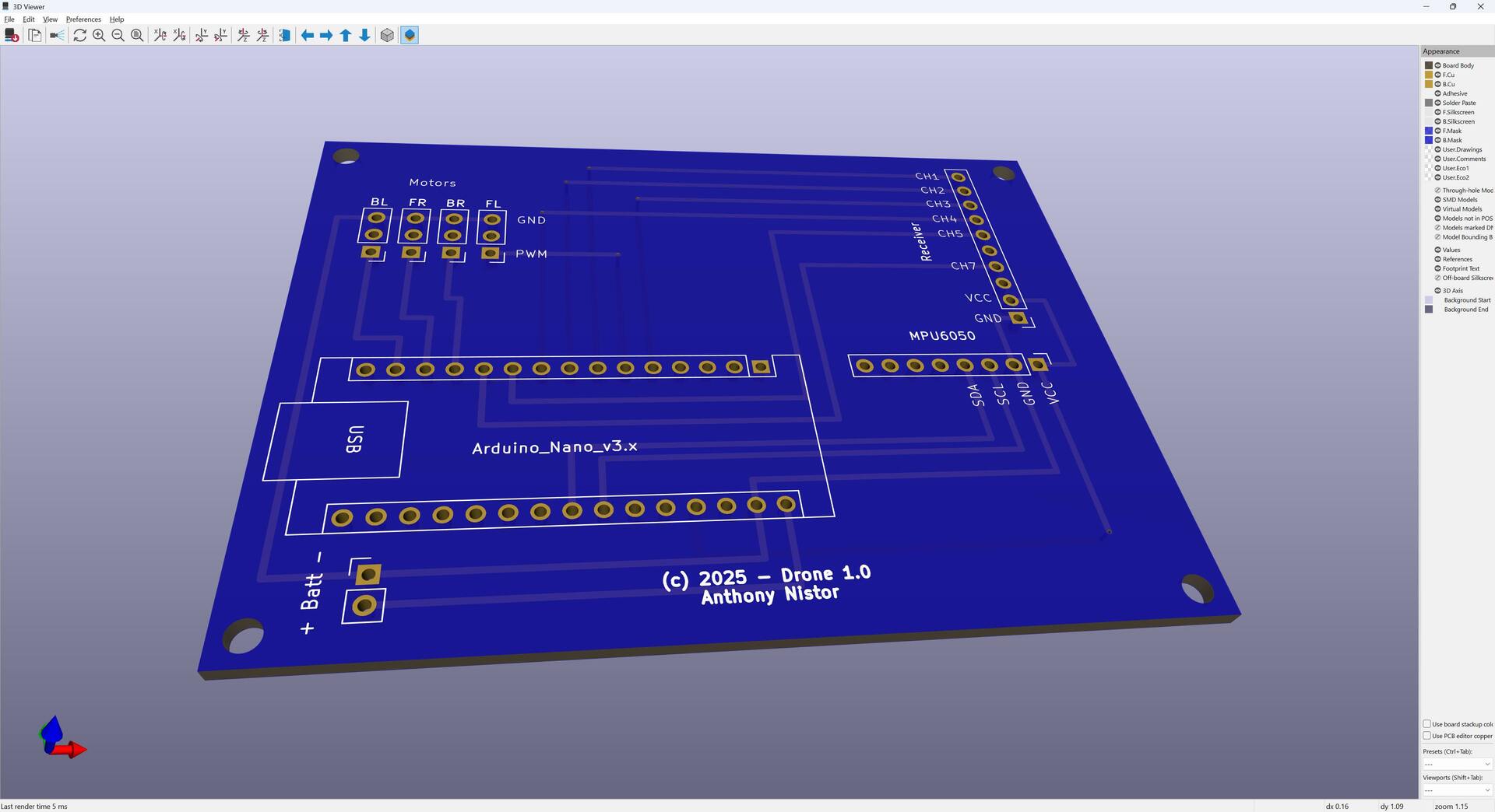Board Render